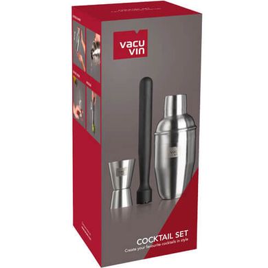 НАБОР ДЛЯ КОКТЕЙЛЕЙ COCKTAIL SET VACU VIN, 3 ПРЕДМЕТА купить Киев