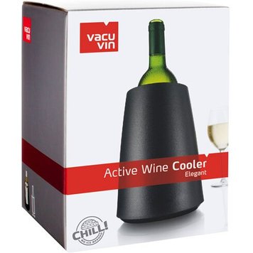 Відро - Охолоджувач для пляшки вина VACU VIN ACTIVE COOLER WINE ELEGANT BLACK купить Киев