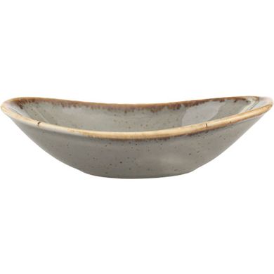 Соусник овальний PORLAND SEASONS MINI BOWL D11CM, темно-сірий купить Киев