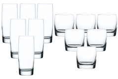 Склянки NACHTMANN VІVENDI, Набір (12предм), Склянки для напоїв 413мл Х 6 шт, Склянки для віскі 315мл Х 6 шт купить Киев