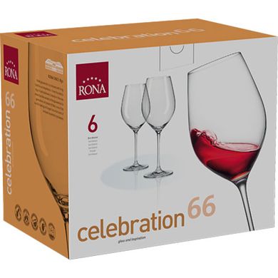 Келих для вина Bordeaux CELEBRATION, 660 мл, Набір 6 шт. купить Киев