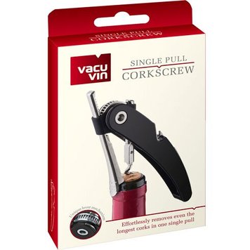 Штопор SINGLE PULL CORKSCREW BLACK купить Киев