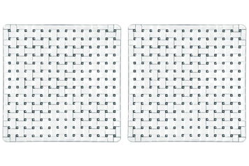 Блюда квадратное NACHTMANN BOSSA NOVA, Набор 2 шт 21*21см купить Киев