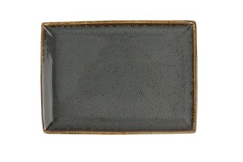 Тарілка прямокутна PORLAND SEASONS DARK GREY, 18X13CM купить Киев