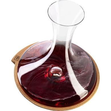 VACU VIN Декантер для вина з корковою підставкою VACU VIN SWIRLING CARAFE, 750 мл
