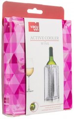 Охладитель для бутылки вина VACU VIN ACTIVE COOLER WINE DIAMOND PINK купить Киев