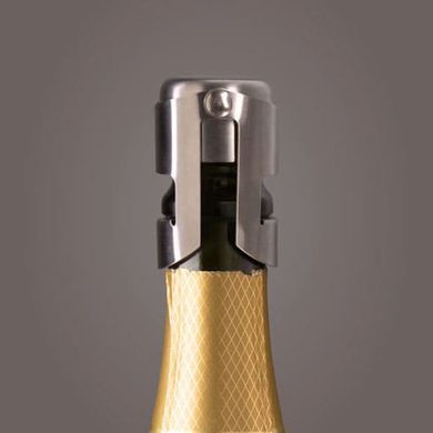 VACU VIN Пробка для бутылки шампанського VACU VIN CHAMPAGNE STOPPER SILVER