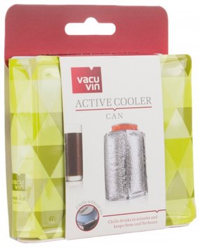 Охладитель для банки пива VACU VIN ACTIVE COOLER CAN DIAMOND GREEN купить Киев