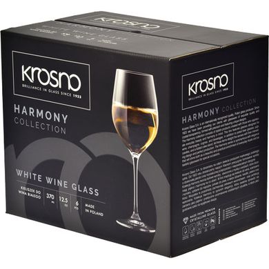 Бокал для белого вина HARMONY, 370 мл., набор 6 шт купить Киев