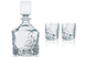 Набір для віскі NACHTMANN SCULPTURE (3предм), Графін 750мл + Склянка для віскі 365мл х 2 шт