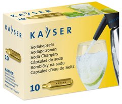 Капсули (балончики) СО2 для содової KAYSER, коробка (10 шт) купить Киев