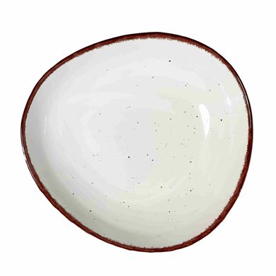 Тарелка овальная NATURE LOOK OFF-WHITE D23CM купить Киев